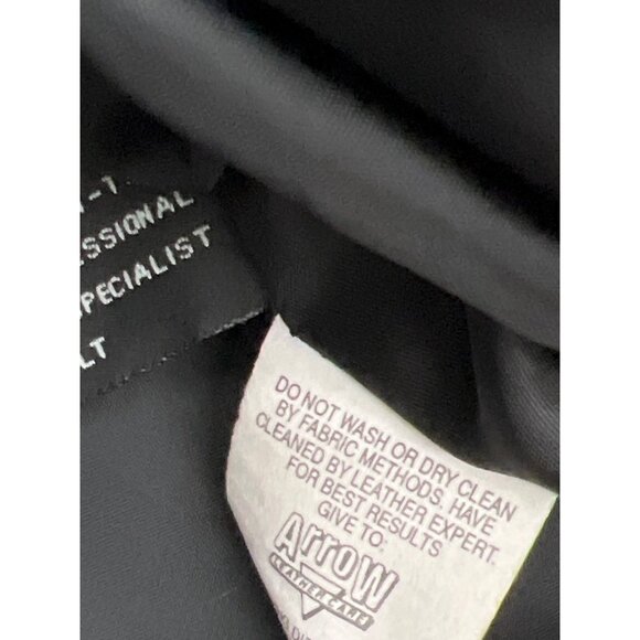 Franklin Allen Women’s Black Long Sleeve Leather Jacket Size M - Picture 7 of 8